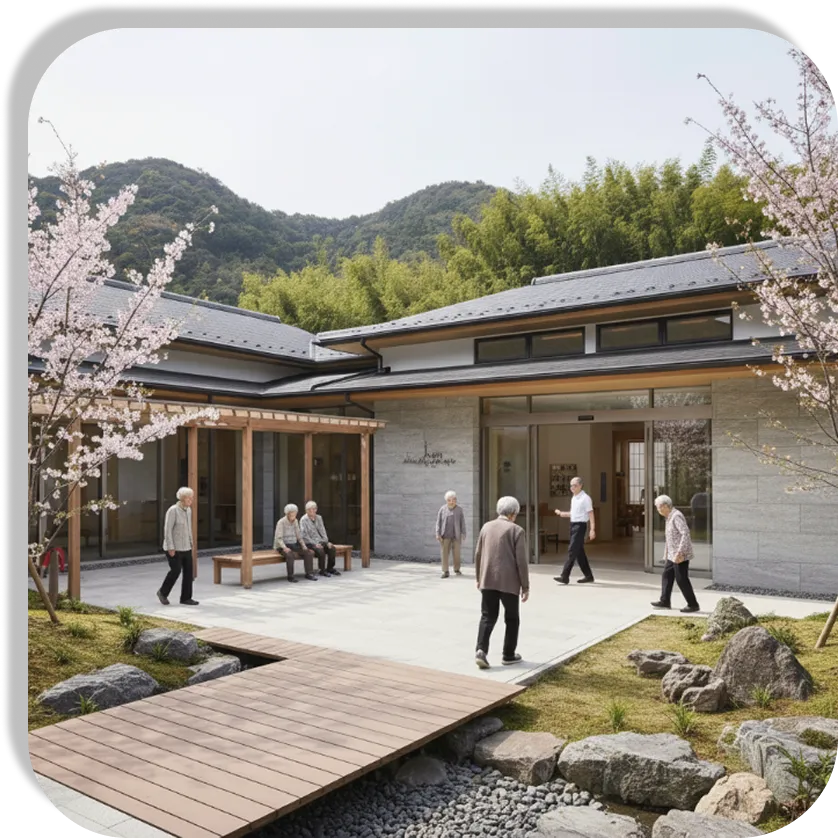 だいこく介護館 シニアのための安らぎの家 外観写真